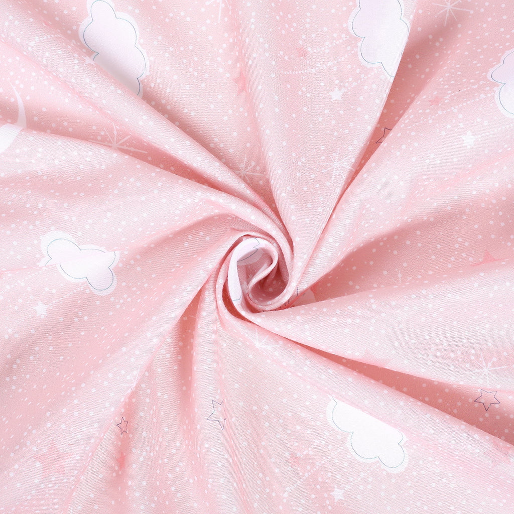 3-Piece Pink Unicorn Crib Bedding Set R781738
