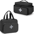 Empty Medicine Storage Bag with Lockable Zippers U13124