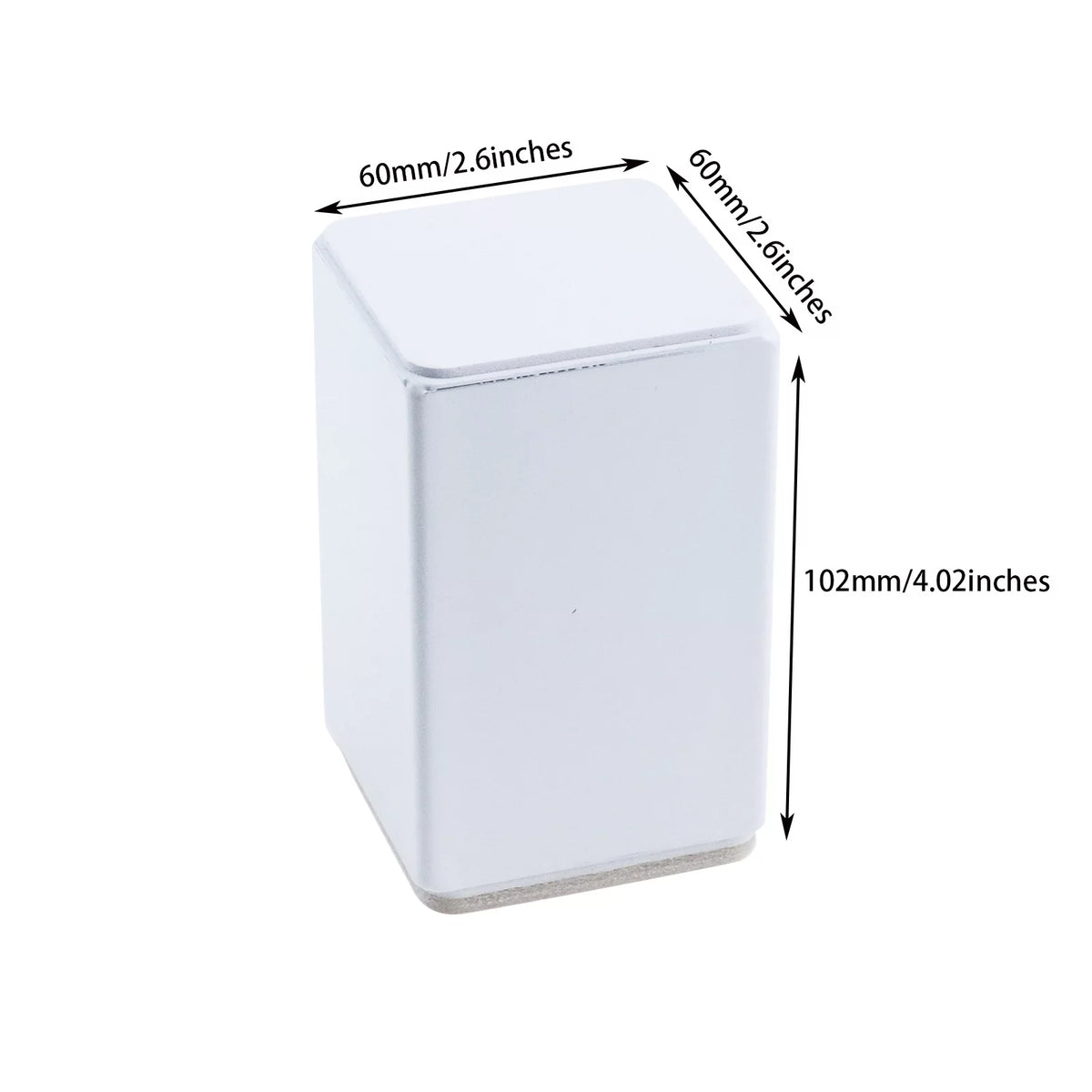 Self-Adhesive Furniture Riser 4Pcs White M462