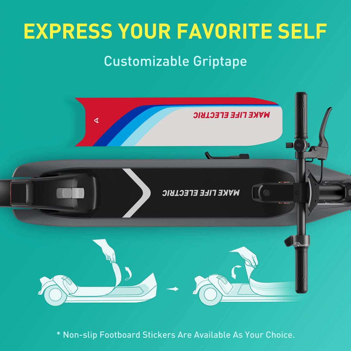 Electric Scooter 300W 25 Miles 17.4MPH Foldable Q1263