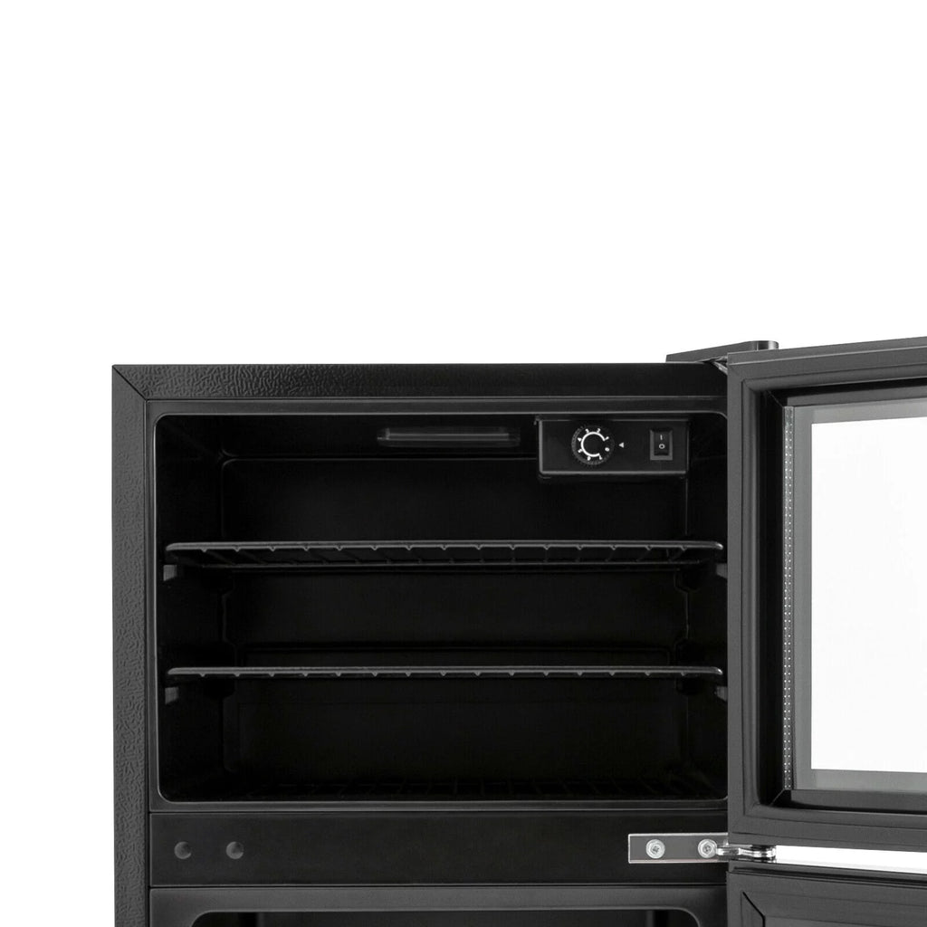 34" Dual Zone Wine Cooler Refrigerator Built-in Under-Counter Frost-Free O93208