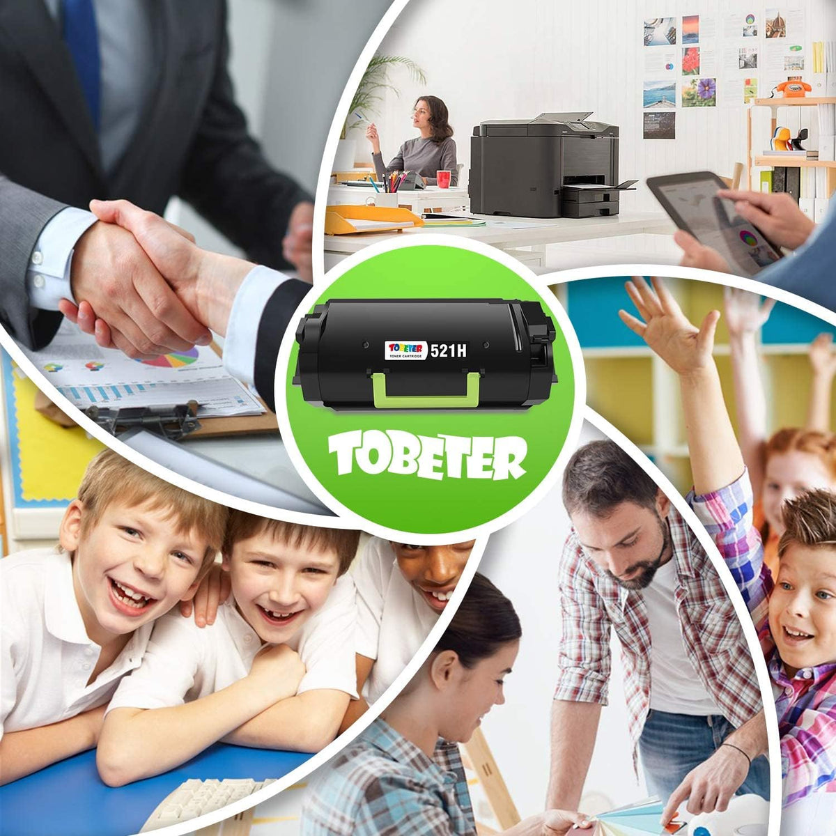 Remanufactured Black Toner Cartridge 2 Pack H31969
