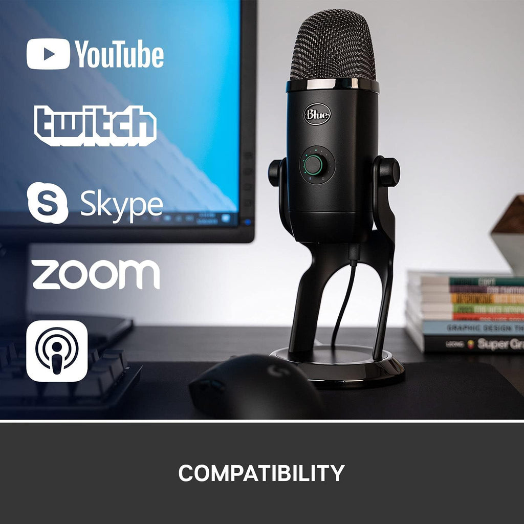 Condenser USB Microphone with LED Lighting A977400