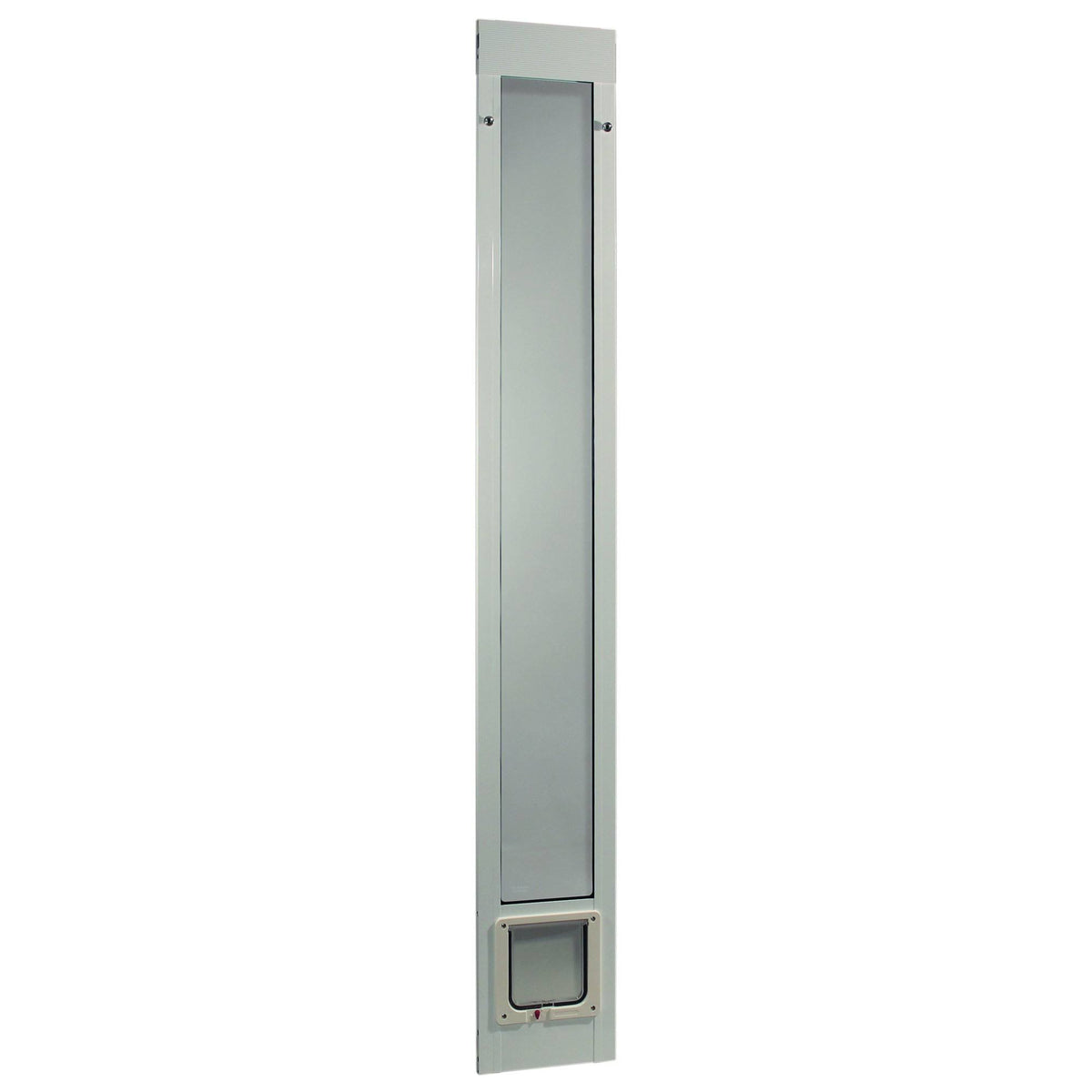 White Cat Flap Patio Pet Door N28512