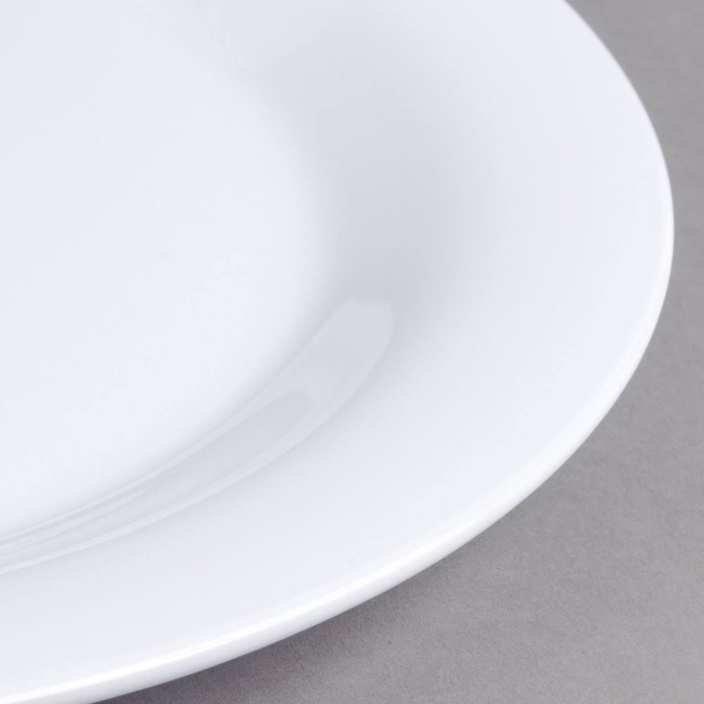 White Melamine Dinner Plate T291439