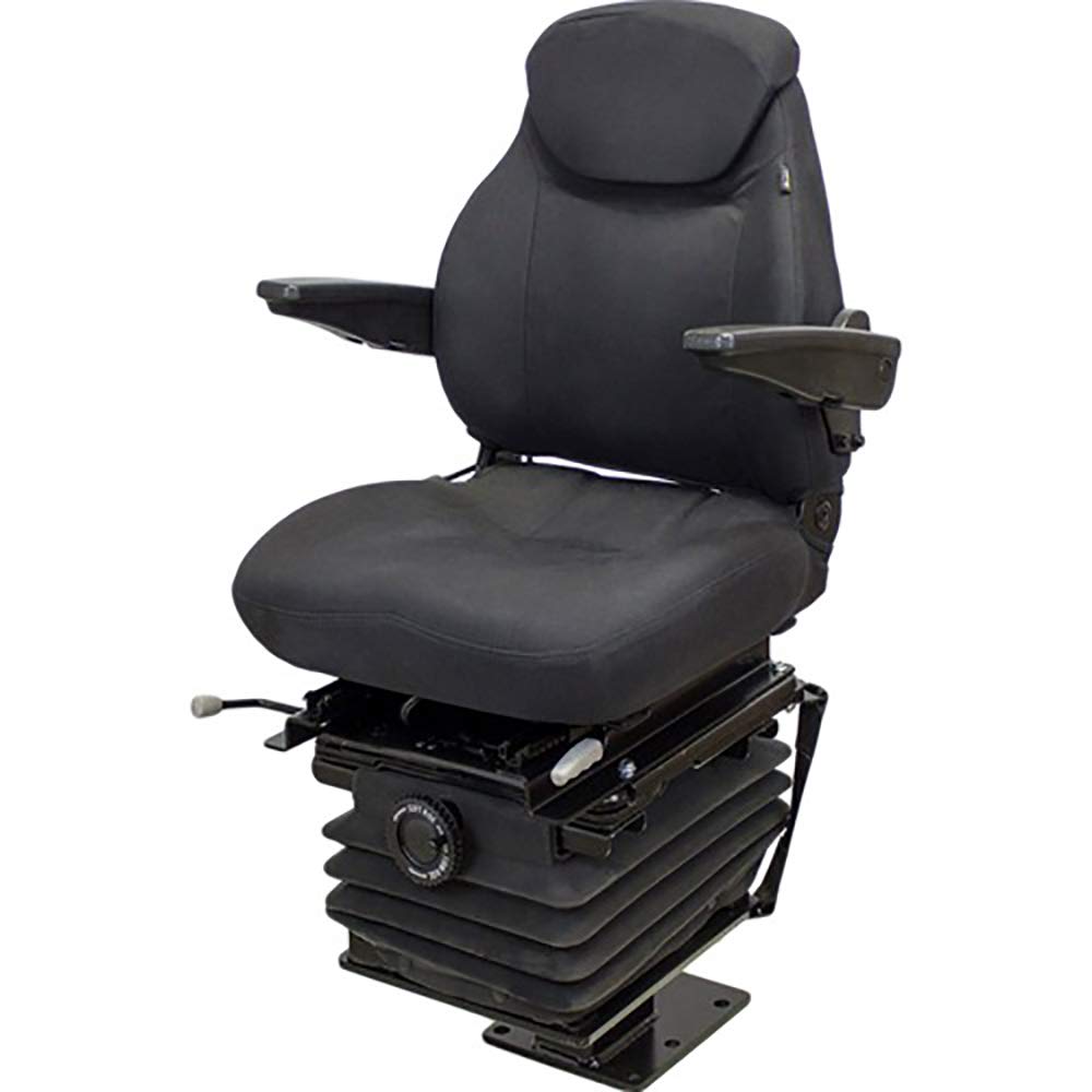 Black Fold-Down Seat with Armrests D897