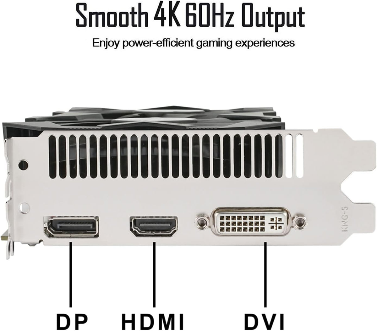 4GB GDDR5 256 Bit Graphics Card with Dual Fans V183
