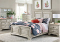Queen Wood Bedroom Set with Dresser Mirror Nightstand Chest F43124