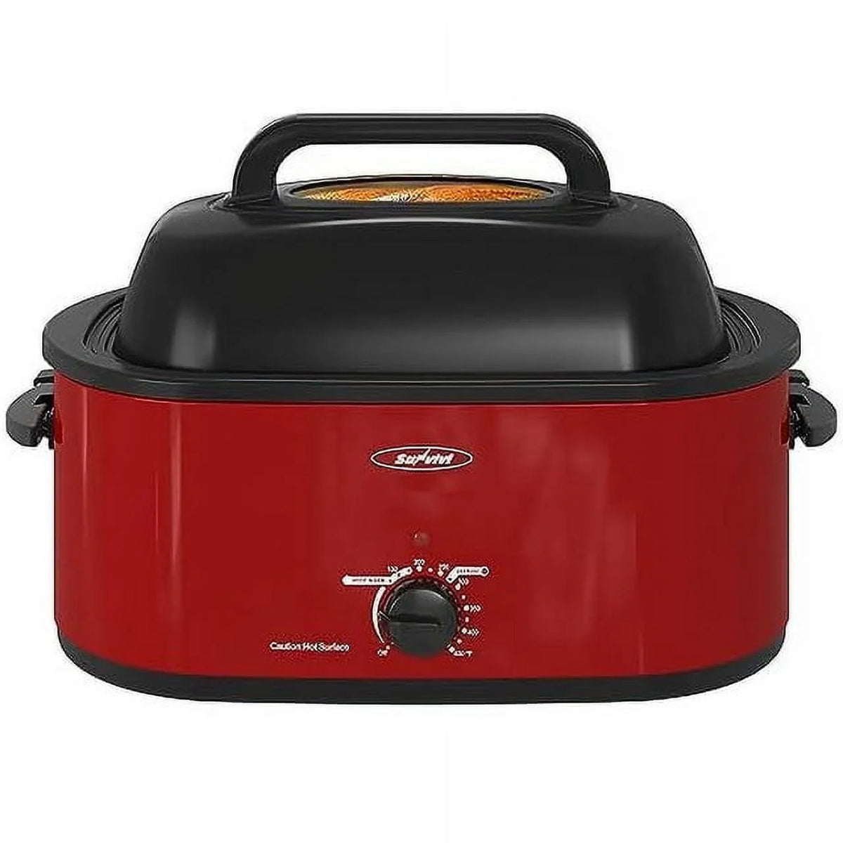 24 Quart Electric Roaster Oven with Glass Lid A60268