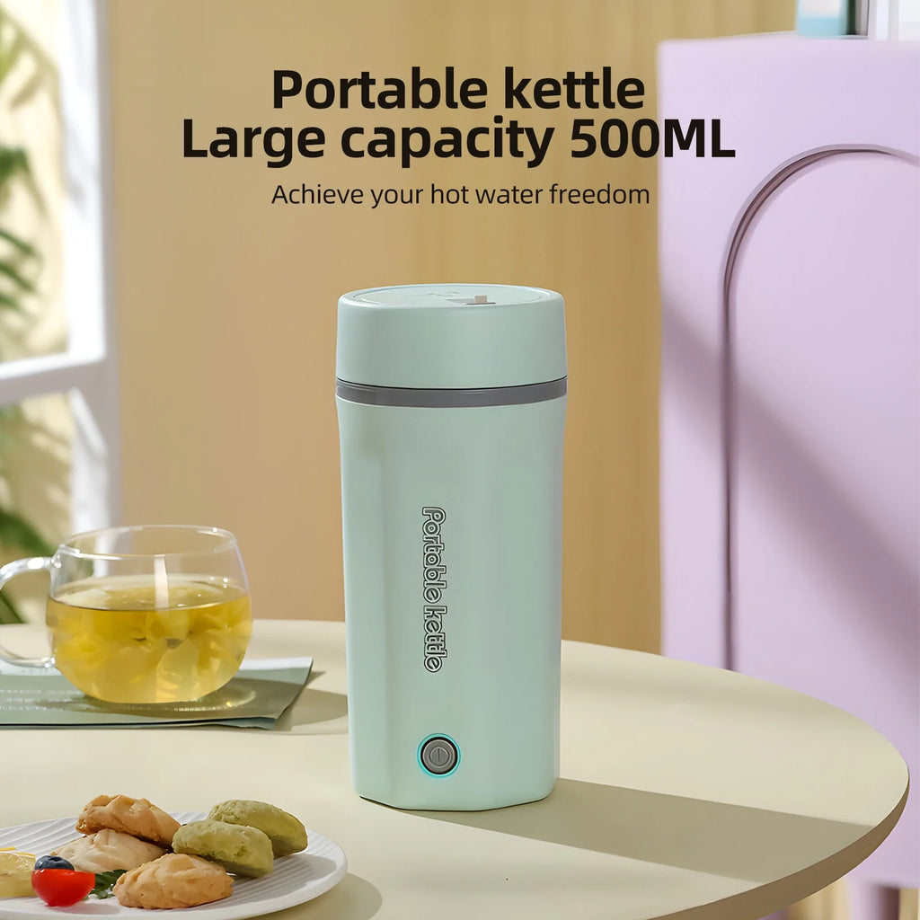 500ml Stainless Steel Portable Electric Kettle E878452