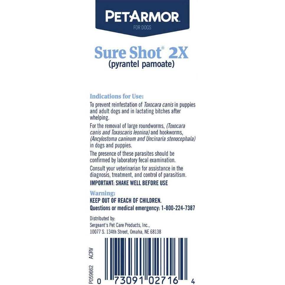 Liquid Wormer for Dogs J91614