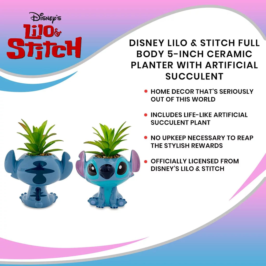 Ceramic Planter with Artificial Succulent J6530