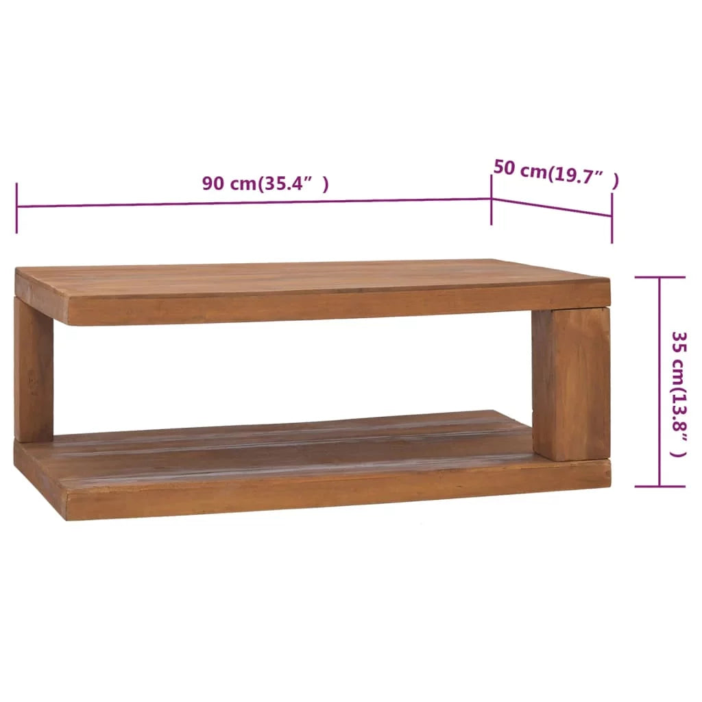 Solid Teak Wood Coffee Table E97042