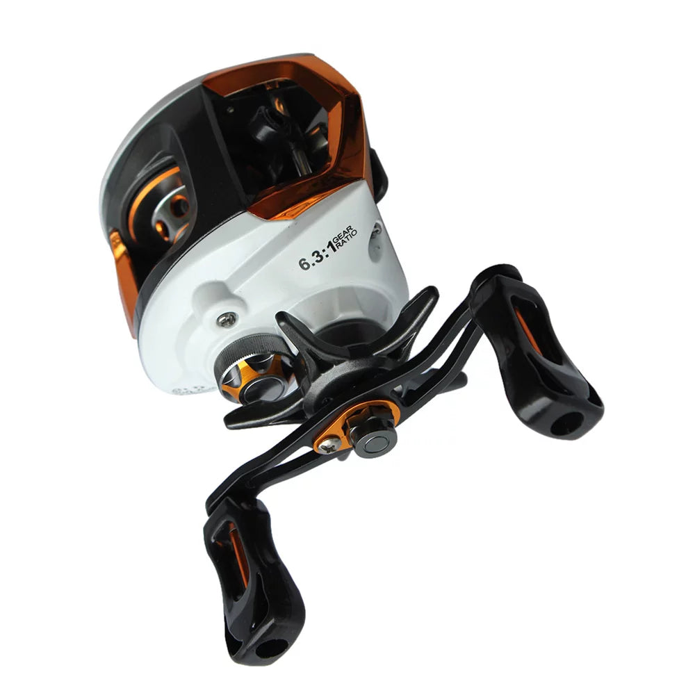 12+1 Ball Bearings Baitcasting Fishing Reel S601