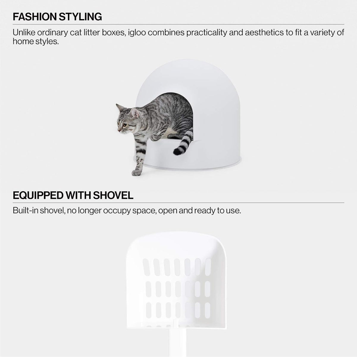 Extra Large Dome Cat Litter Box J409