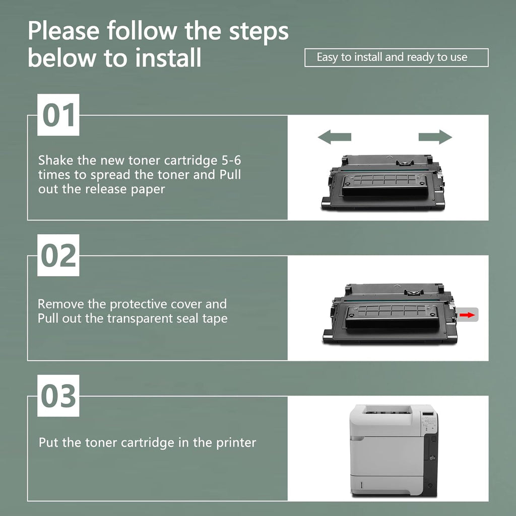 Compatible Black Toner Cartridge F79341