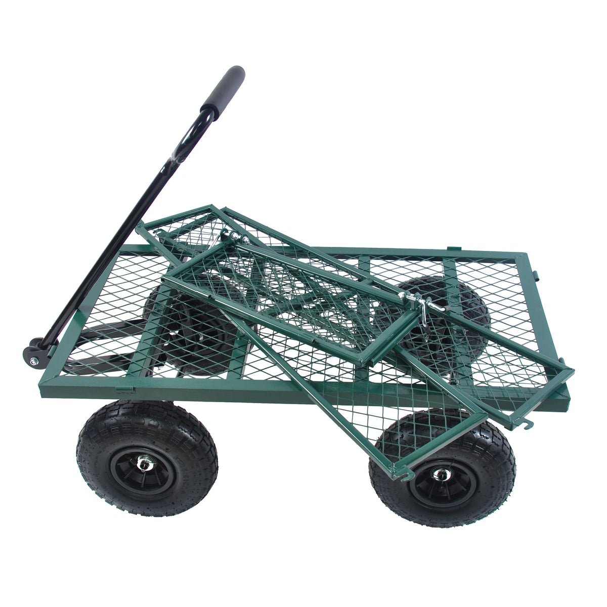 Heavy-Duty Wagon Cart Garden Cart 550lb Capacity Y31821