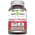 Acetyl L-Carnitine 1200mg 120 Veggie Capsules Supplement S60013