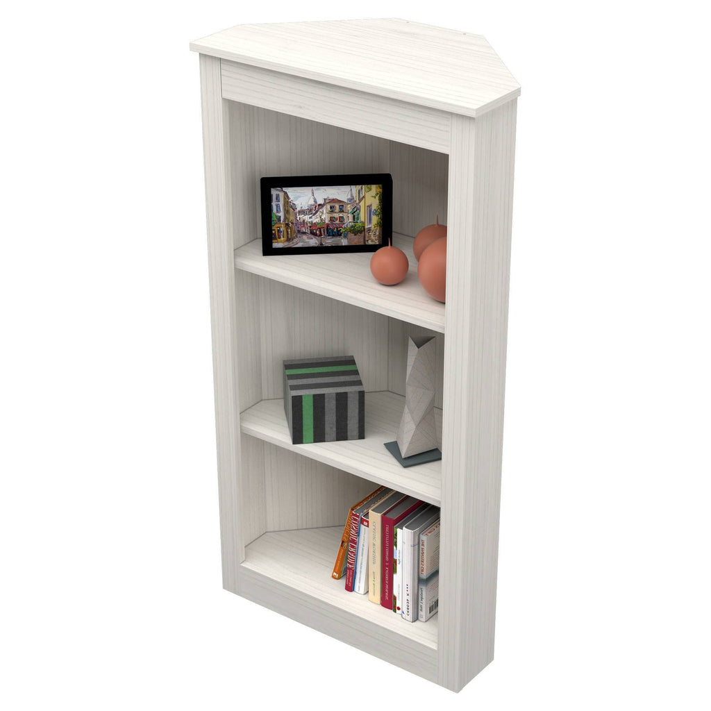 3-Shelf Corner Bookcase R26556