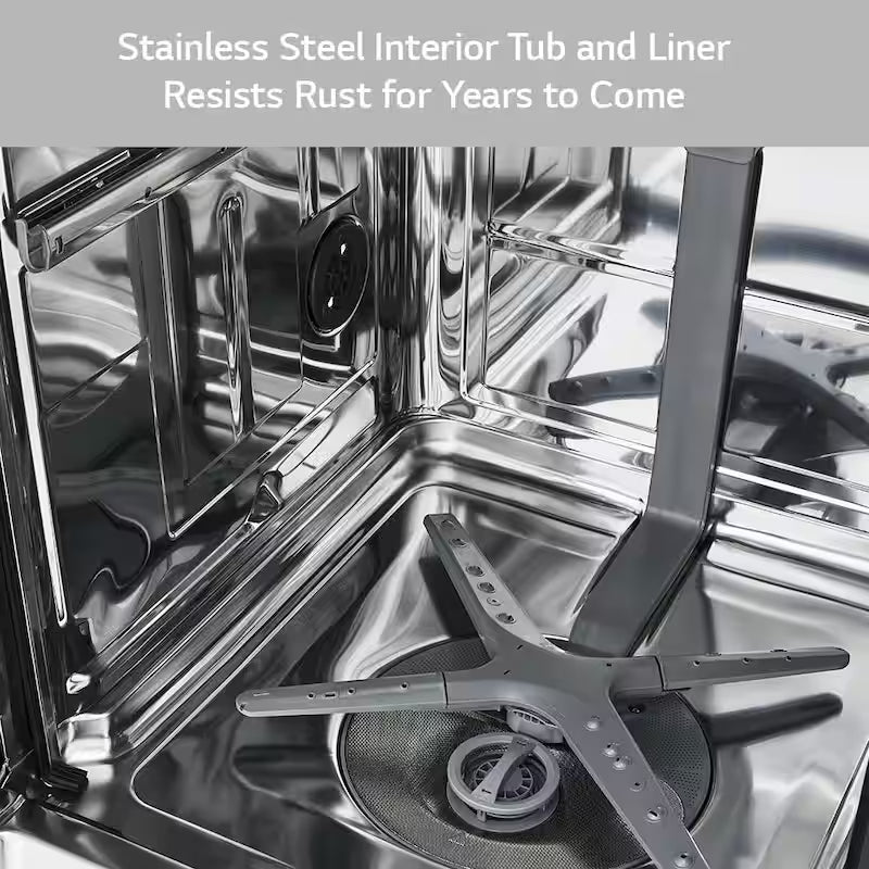 24 in. Black Stainless Steel Dishwasher A20647