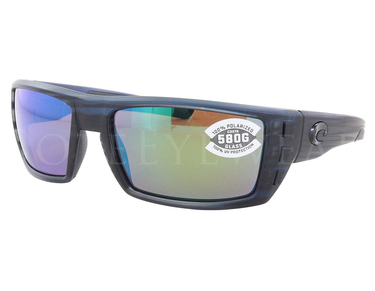 Matte Black Teak Green Sunglasses B32952