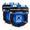 Angled to Straight Instrument Cable 25ft 2-Pack C5738