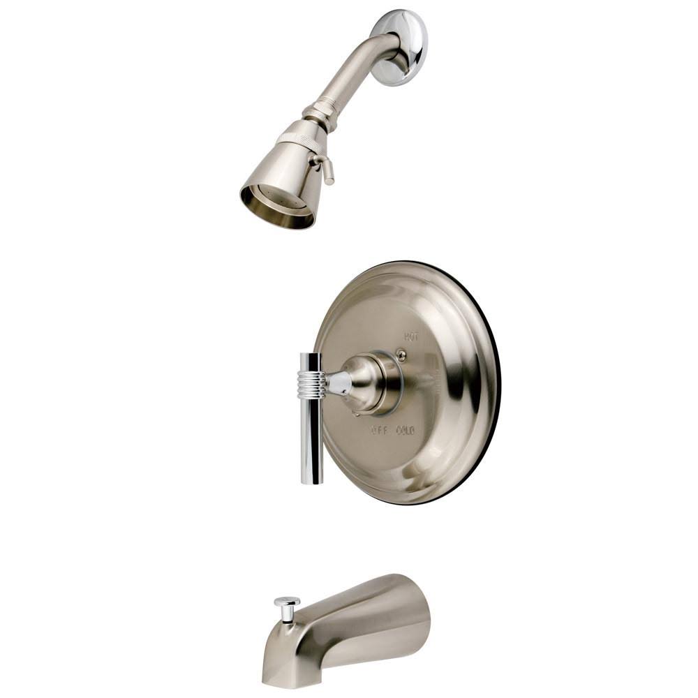 Satin Nickel Tub & Shower Faucet C627