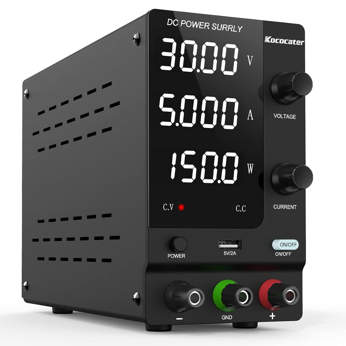 Adjustable Variable DC Power Supply 30V 5A Pack of 2 M6661