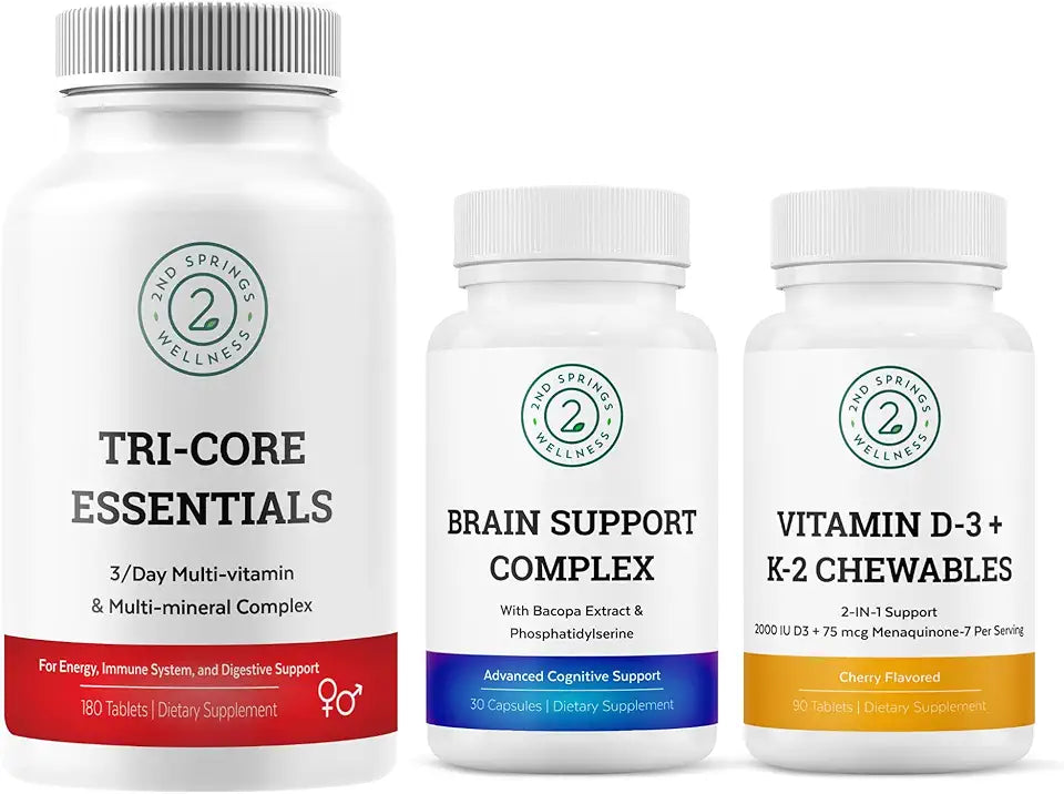Vitamin D3 + K2 Brain Support Complex Y244775