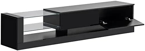 White TV Stand for 80 Inch TV O445149