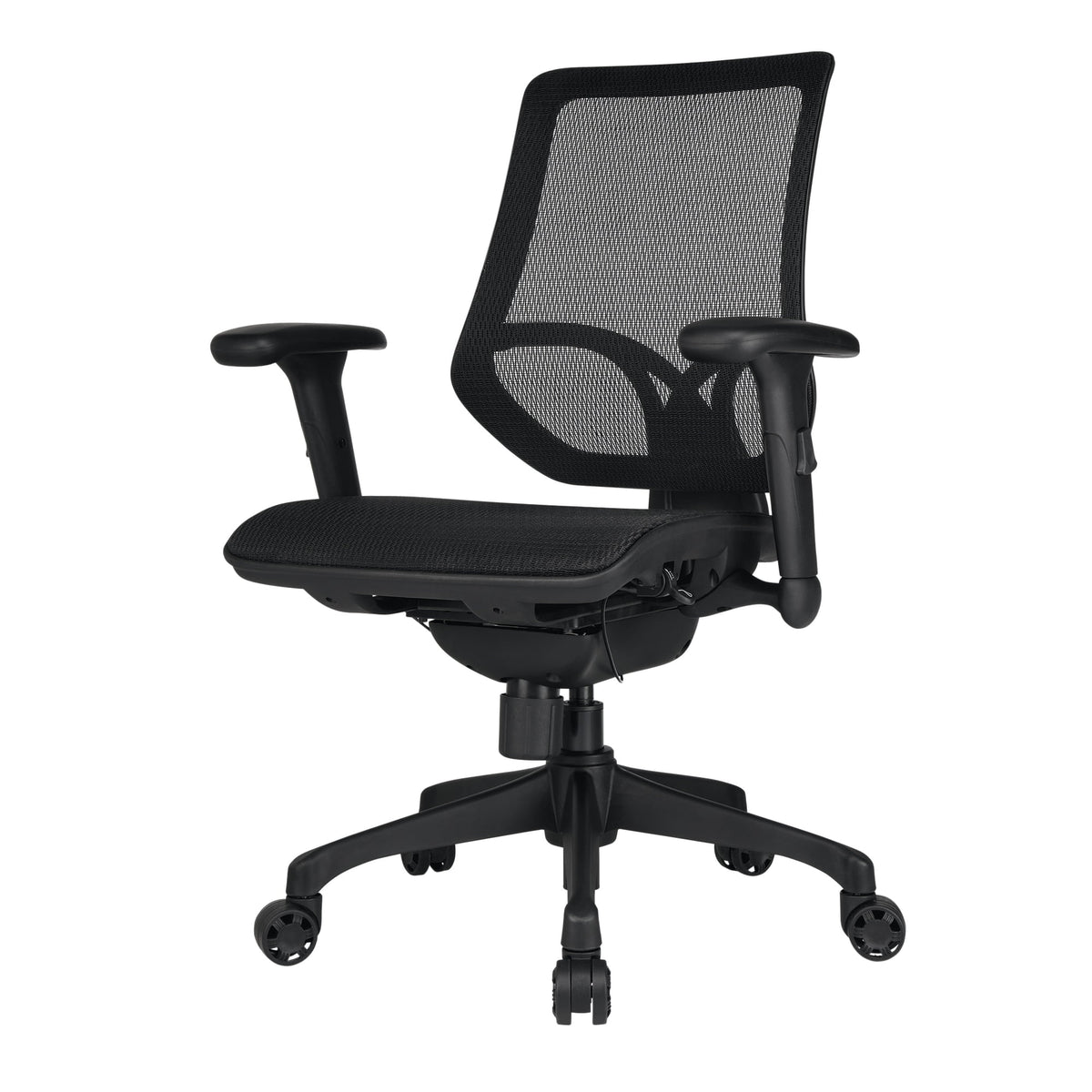 Black Ergonomic Mesh Mid-Back Task Chair R5243