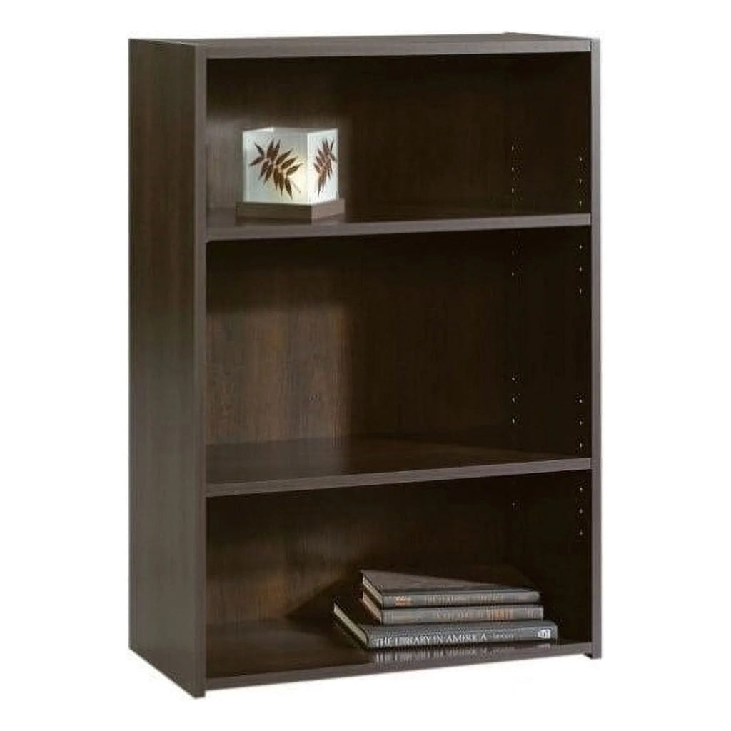 3-Shelf Engineered Wood Bookcase E674