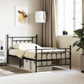 Metal Bed Frame with Headboard and Footboard R317