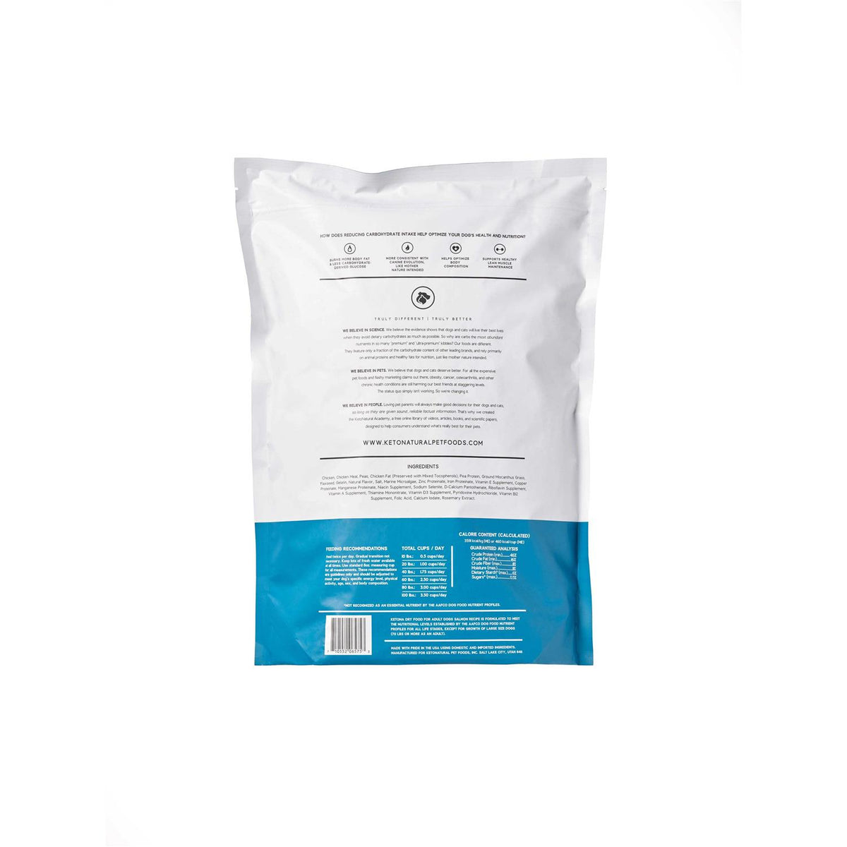 Chicken Recipe Adult Dry Dog Food Low Carb High Protein X848920