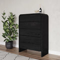 Five Drawer Chest in Jet Black Ash M1459