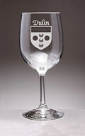 Irish Coat of Arms Wine Glasses Set of 4 H8874