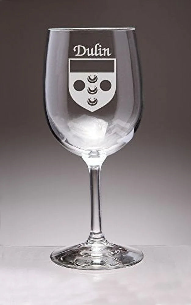 Irish Coat of Arms Wine Glasses Set of 4 H8874