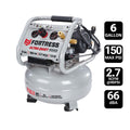 6 Gallon 150 PSI Oil-Free Pancake Air Compressor Q7555