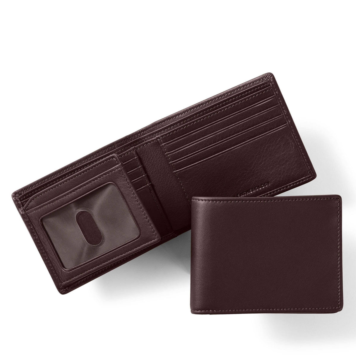 Bifold Wallet with Card Flap ID Window J418914
