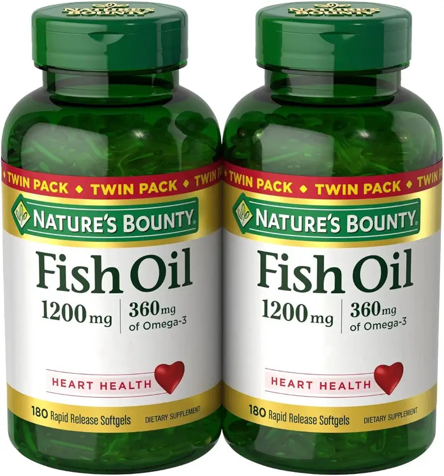 1200 mg Omega 3 Fish Oil Softgels B709