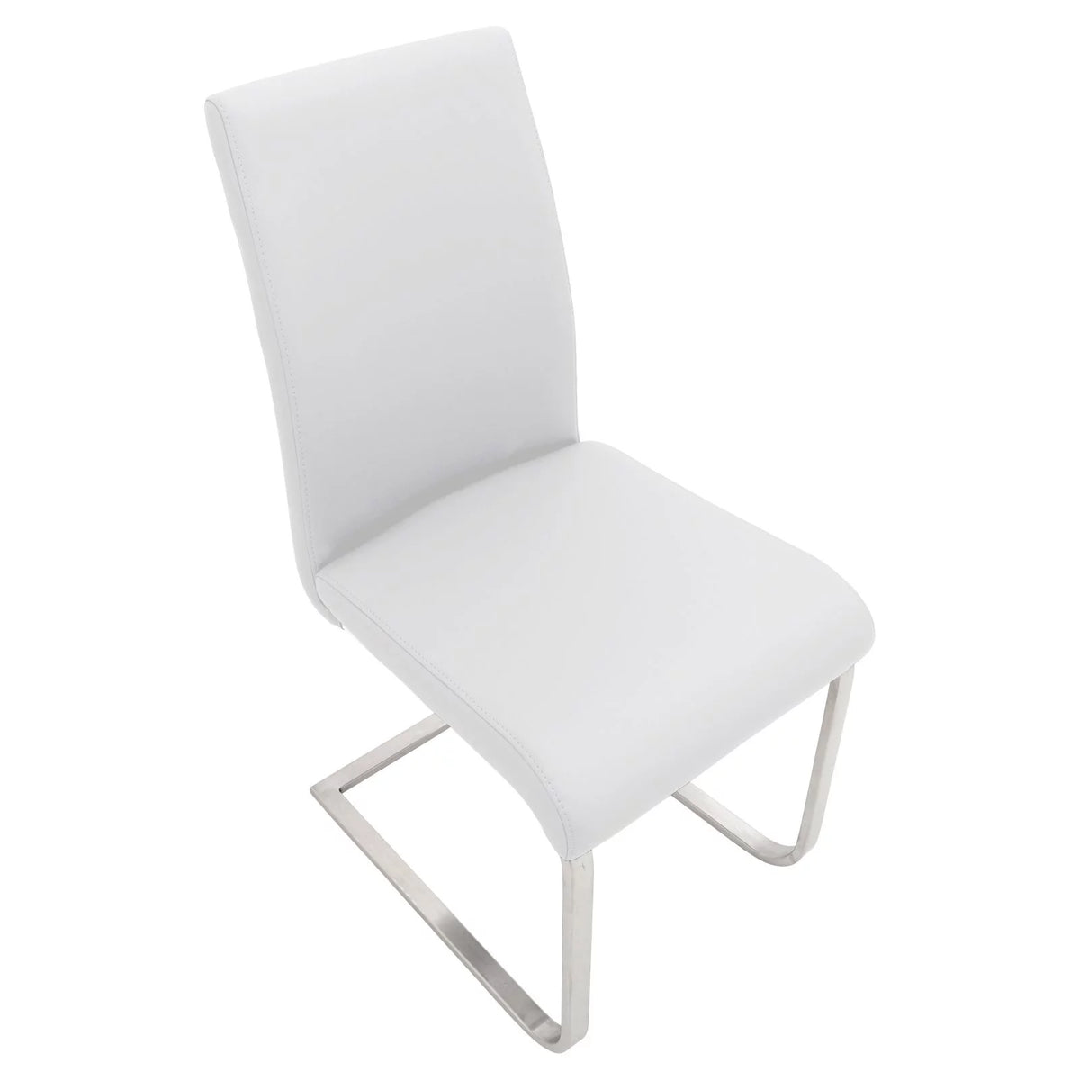 Set Of 2 White Dining Chair E793