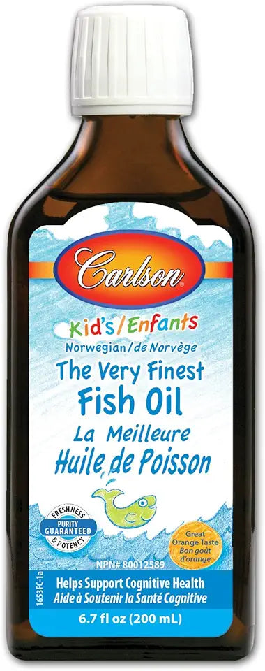 Kid's Fish Oil Liquid Orange 6.7 FZ F336236