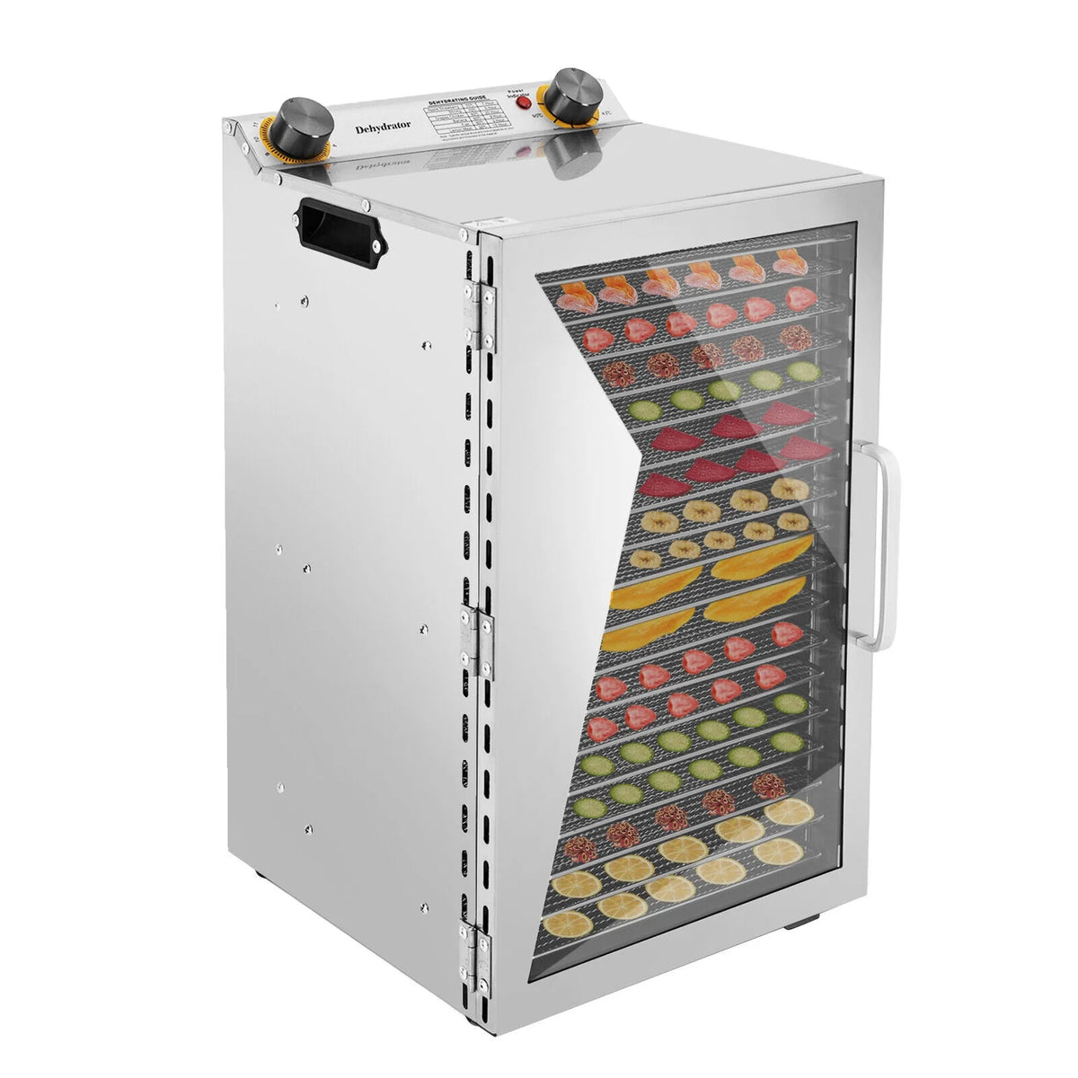18 Trays Food Dehydrator 304 Stainless Steel F71542