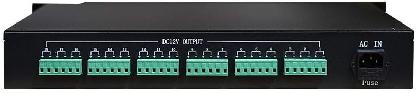 CCTV Distributed Power Supply Box 18 Ports 20Amp 12V DC S55621