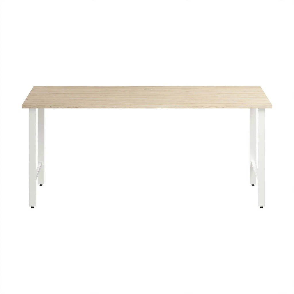 Engineered Wood Computer Desk with Metal Legs D584726