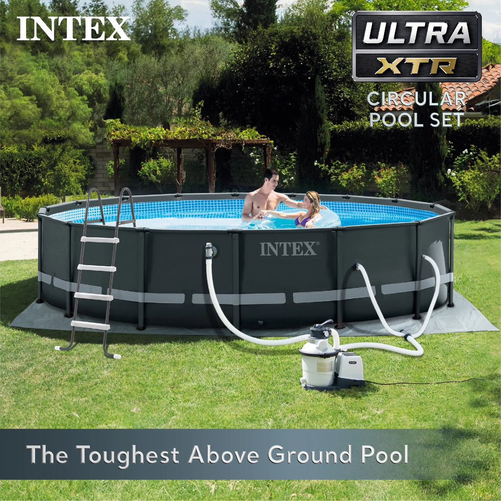 16' x 48 Above Ground Pool Set with Sand Filter Pump Y9421
