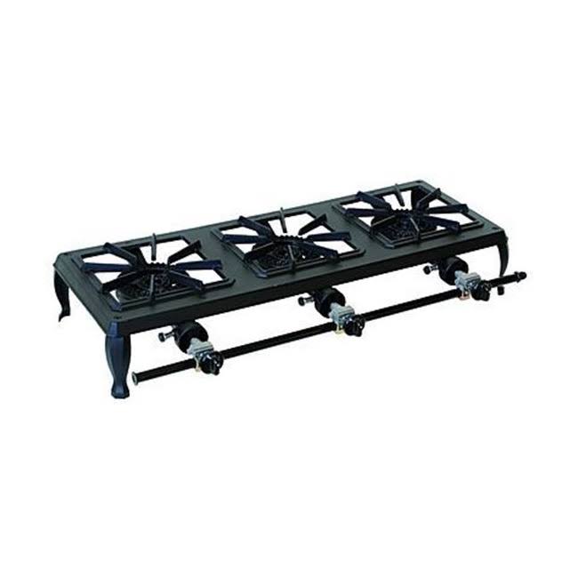 Cast Iron Triple Burner Propane Stove G225897