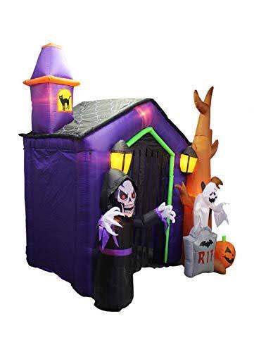 8.5 Foot Halloween Inflatable Haunted House Castle N16412