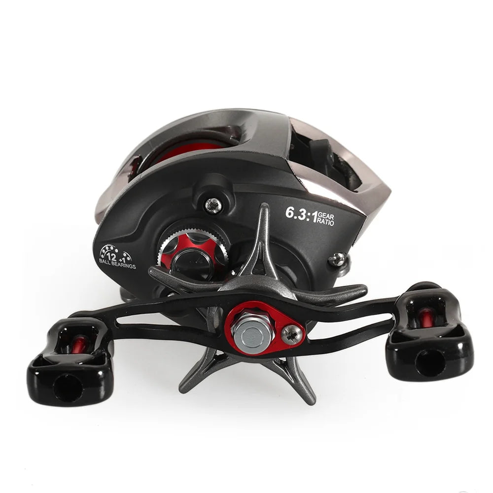 12+1 Ball Bearings Baitcasting Fishing Reel S601