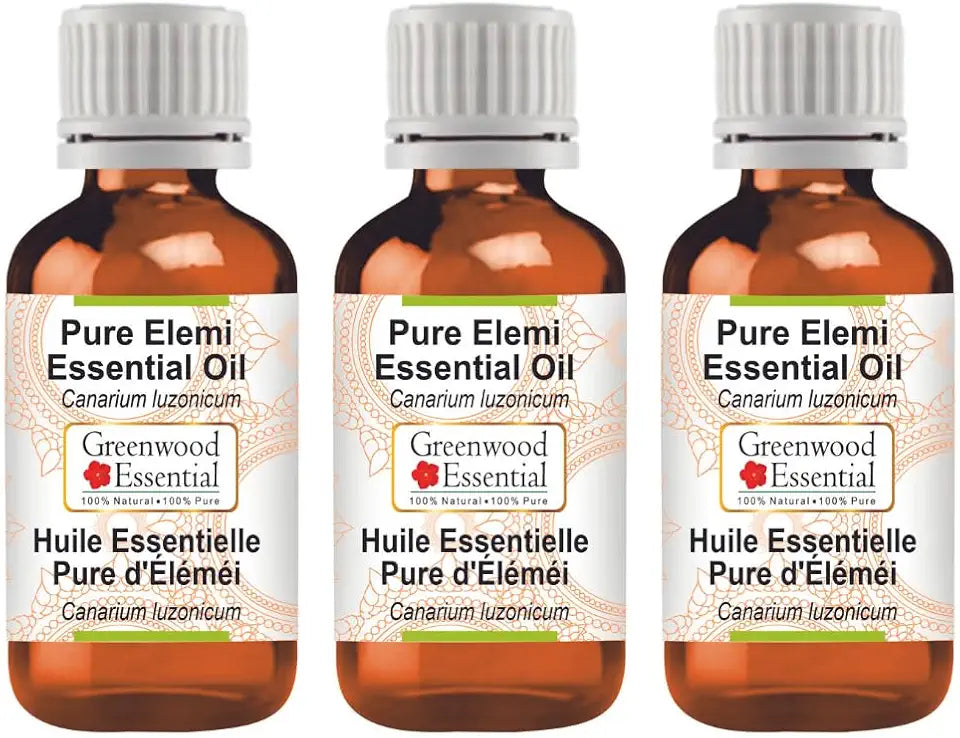 Elemi Essential Oil Steam Distilled 100ml X 3 B787